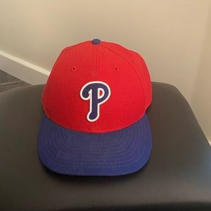 Phillies Fitted Authentic Hat